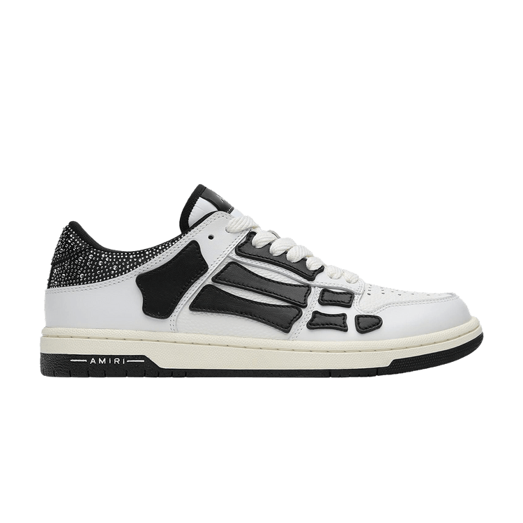Кроссовки Amiri Amiri Wmns Skel Top Low 'White Black Crystal', белый