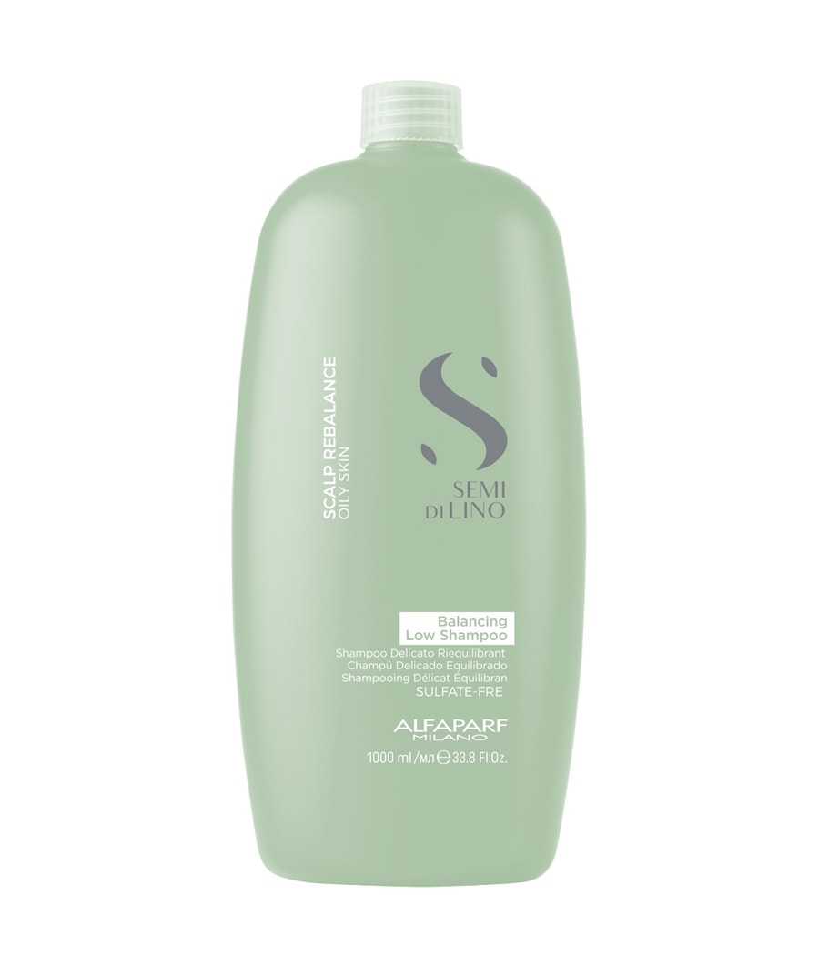 

Шампунь для волос ALFAPARF MILANO Semi di Lino Scalp Rebalance Balancing Low Shampoo, 1000 ml