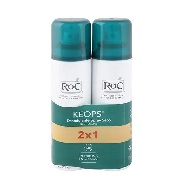 

Сухой дезодорант-спрей для нормальной кожи Keops Pack Desodorante Spray Roc, 1 UD