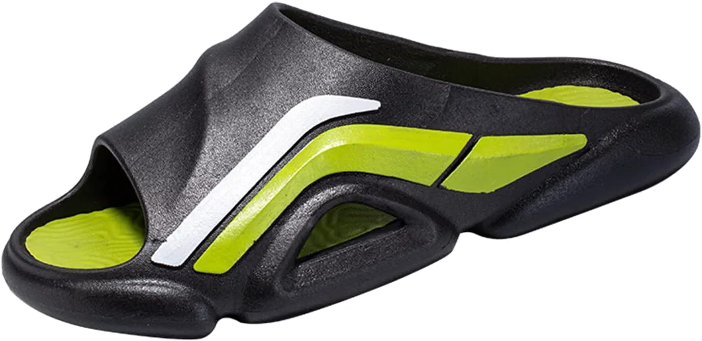 

Мужские модные дышащие повседневные тапочки DRESER, быстросохнущие сандалии, летние нескользящие пляжные туфли для мужчин, черный