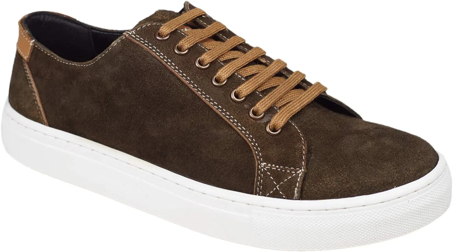 Кроссовки Maddox Grannos Traditional Trainers Brown Moor-zv Мужская традиционная обувь коричневого цвета