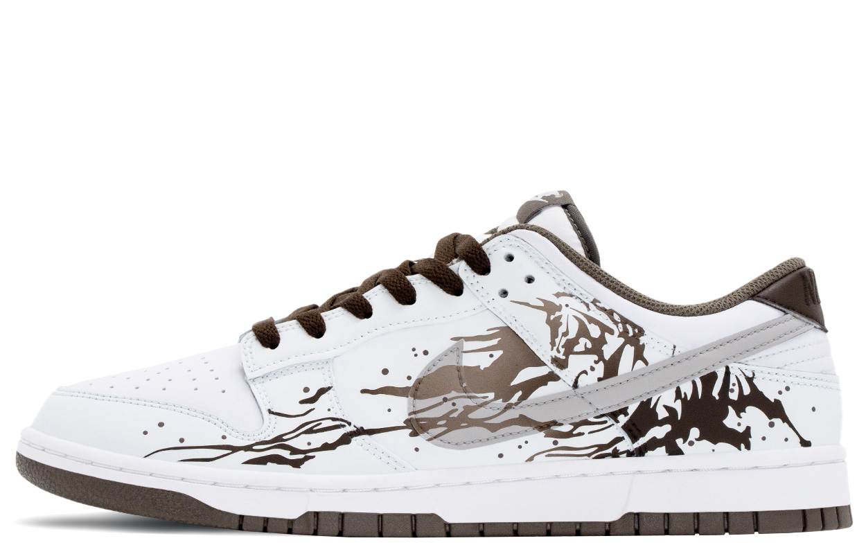 

Dunk Immediate Success, Soaring Success устойчивые к истиранию и скольжению низкие кроссовки для скейтбординга мужские Nike, черный белый