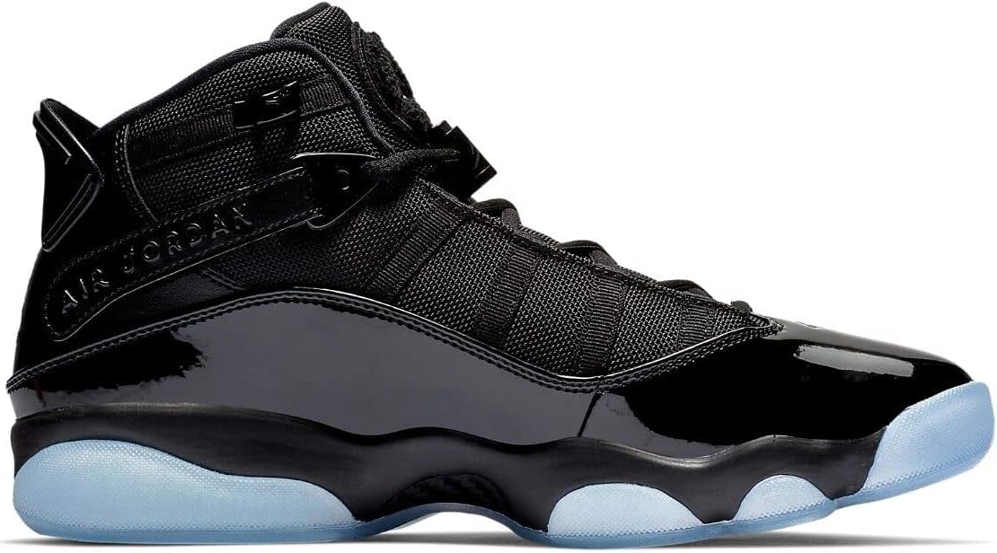 Мужские кроссовки Nike Air Jordan 6 Rings, черно-белый — фото 2
