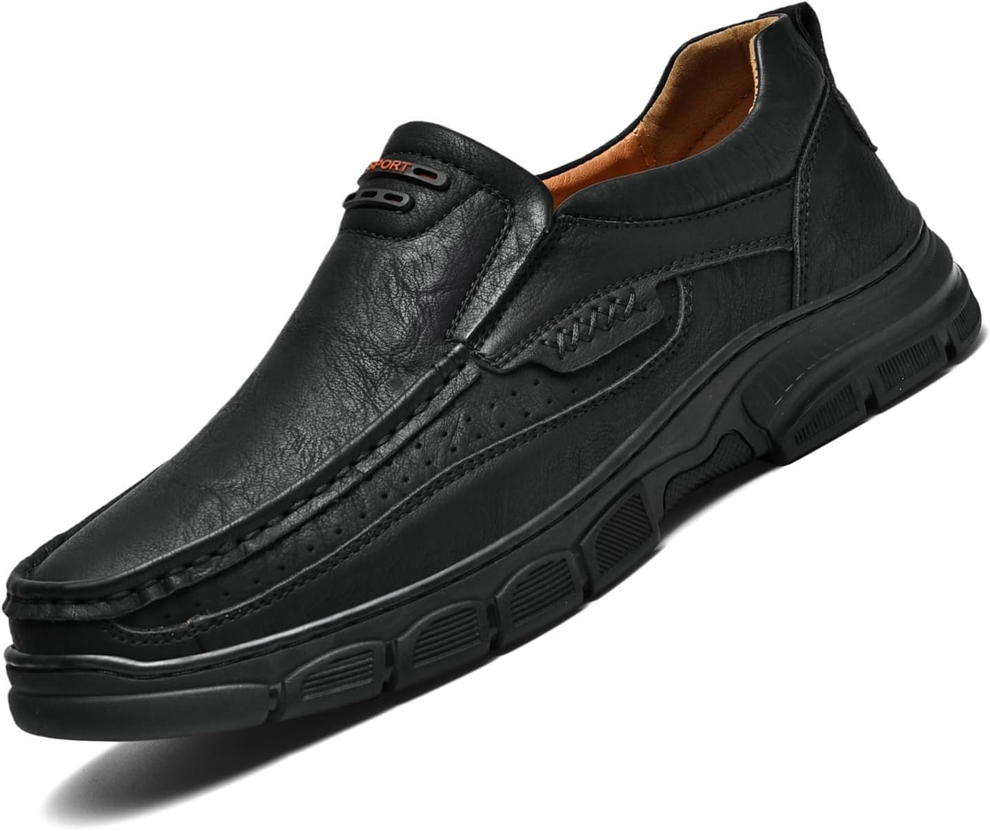 

Мужские легкие слипоны nileeke ручной работы, модные повседневные и вечерние кроссовки, удобная рабочая обувь для улицы, вождения и ходьбы, нескользящие деловые туфли для пап, черный