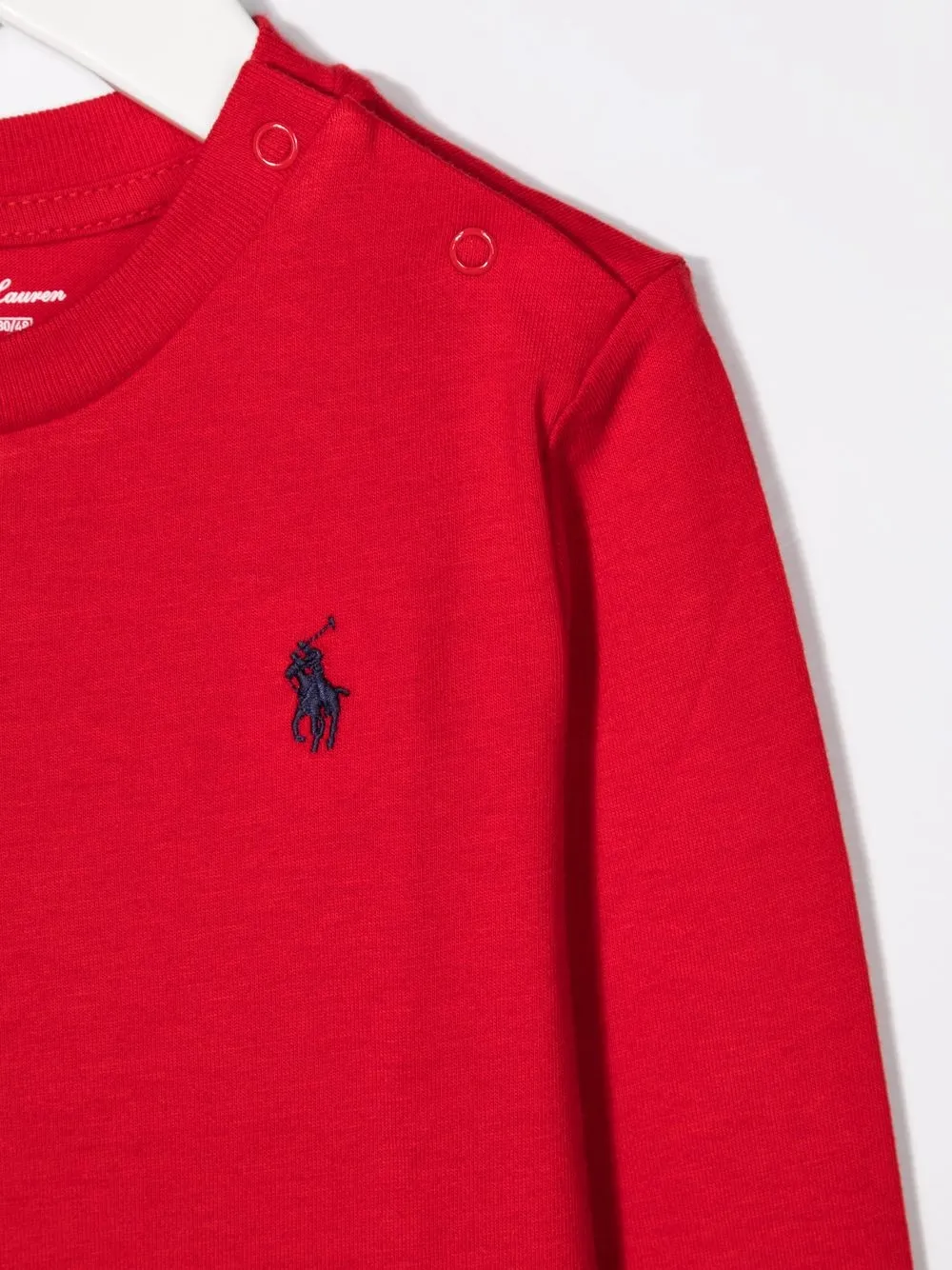 Толстовка с вышитым логотипом POLO RALPH LAUREN KIDS, красный — фото 3