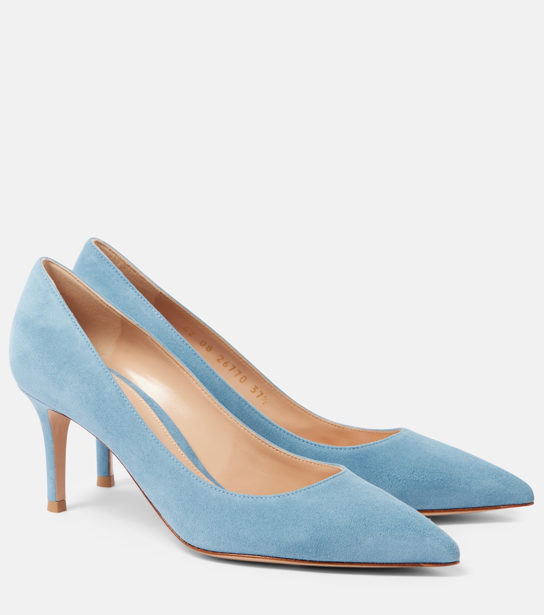 Замшевые туфли Gianvito 70 Gianvito Rossi, Antibes