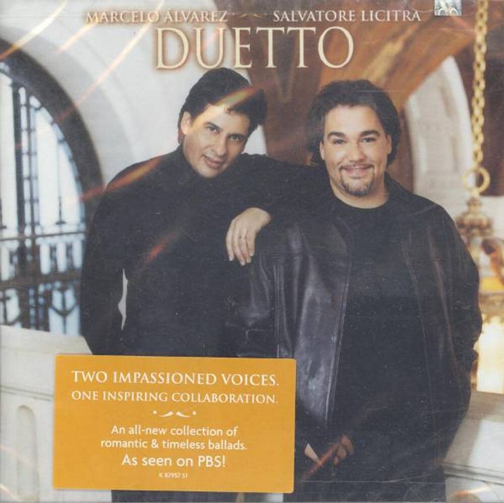 

Диск CD Duetto [Bonus Track] - Salvatore Licitra, Marcelo Alvarez, The City Of Prague Philharmonic Orchestra