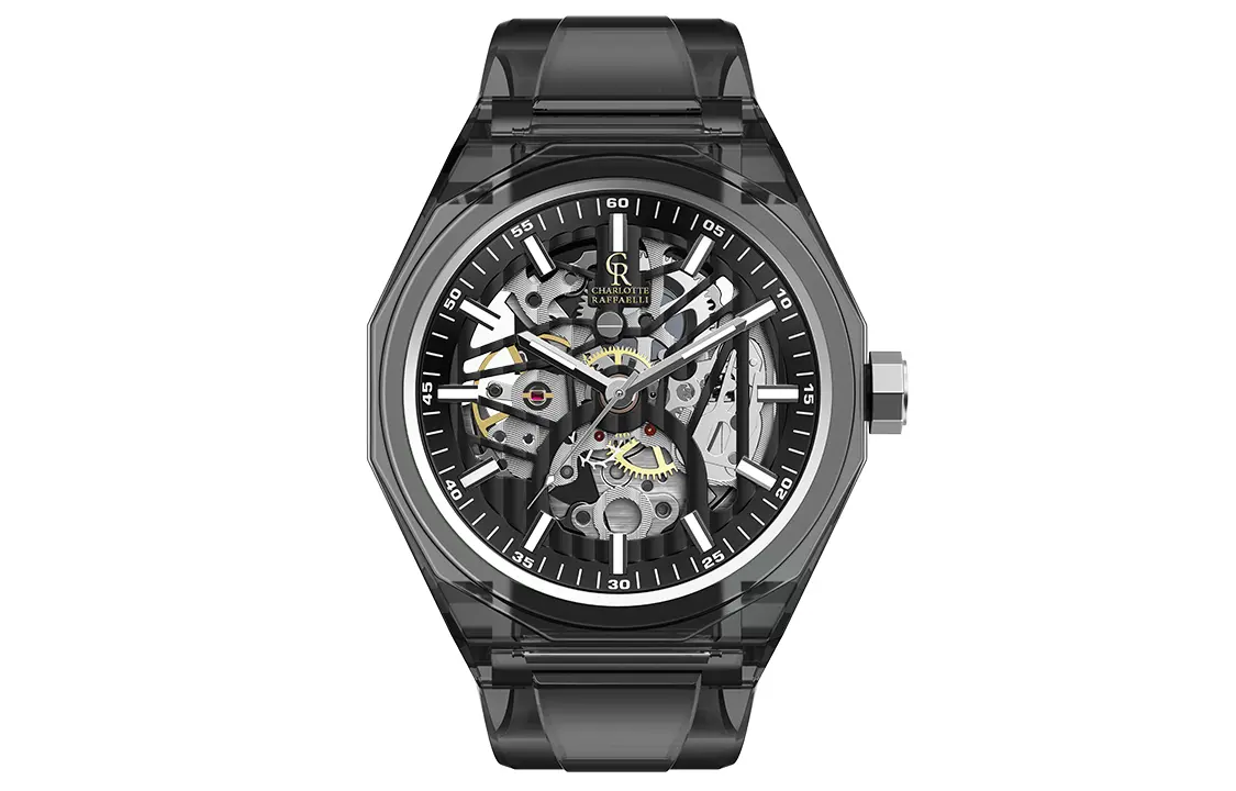 

Часы Ice Strength Collection с автоподзаводом и скелетонизированным циферблатом CHARLOTTE RAFFAELLI