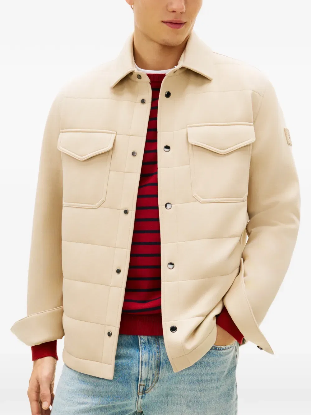 Куртка с эффектом стегания Tommy Hilfiger, нейтральный — фото 4