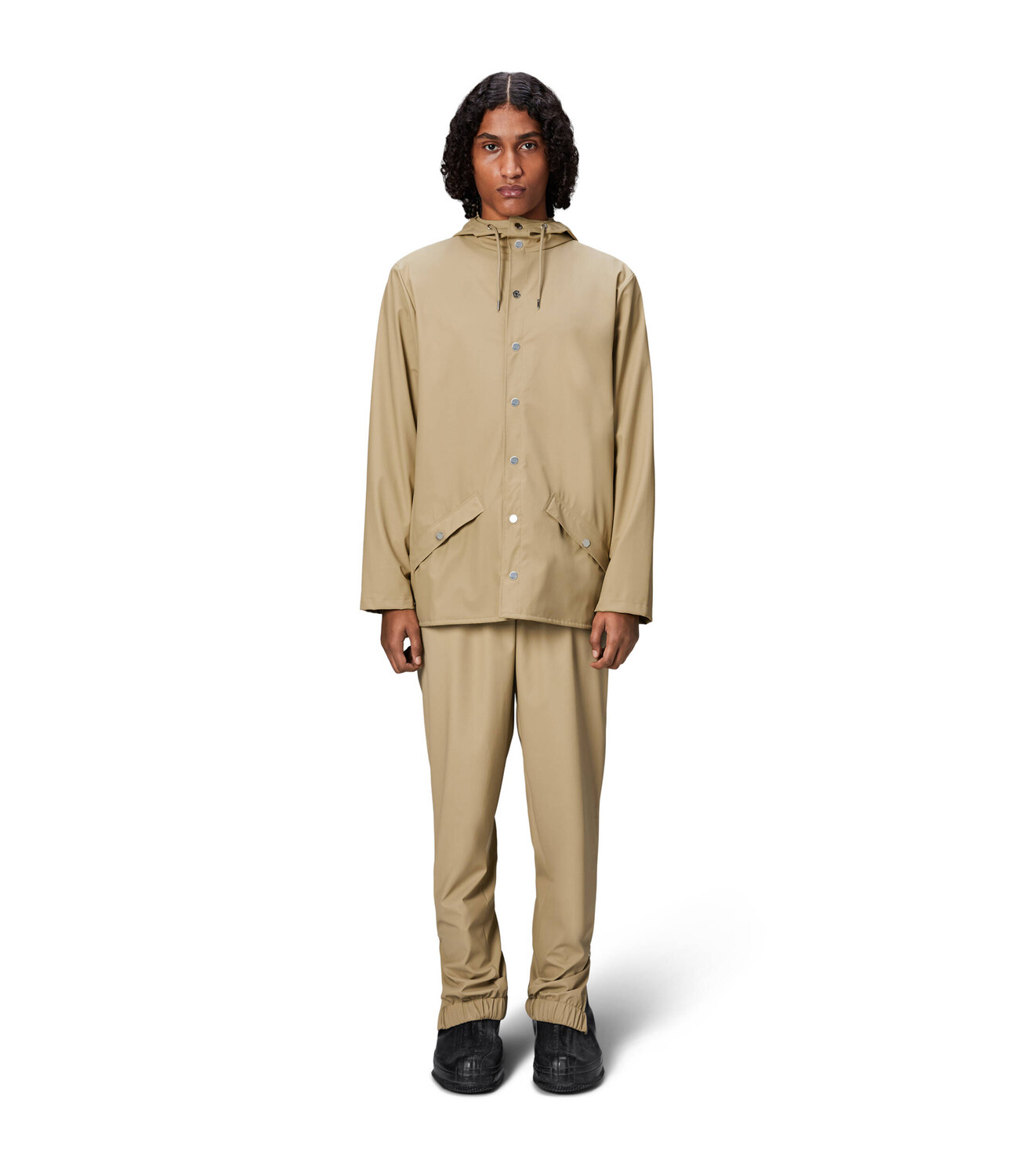 

Куртка Rains W3 Relaxed fit, песочный
