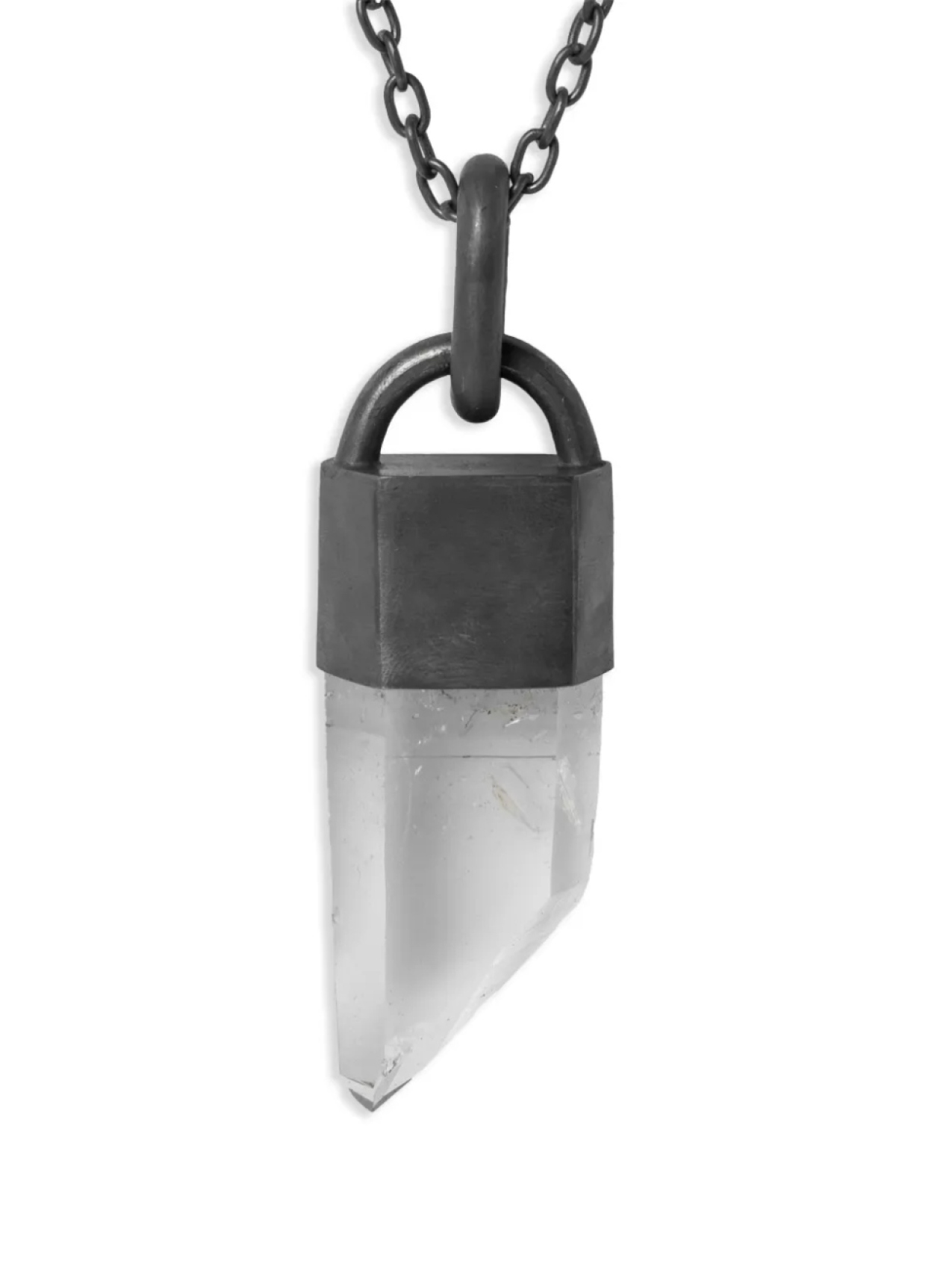 

Серебряное колье Talisman с кварцем Parts of Four, серебряный