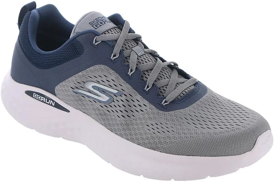 Кроссовки Skechers Go Run Lite для мужчин, серый/темно-синий — фото 4