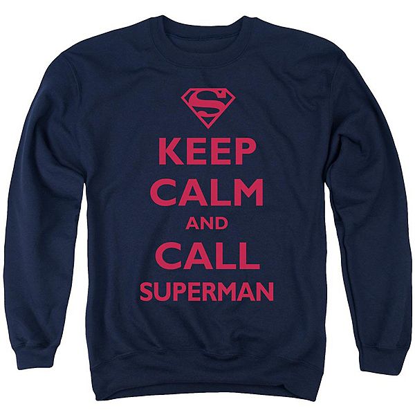 

Толстовка Superman call superman adult crewneck Licensed Character