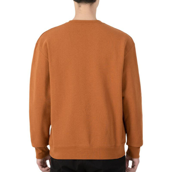 Толстовка Men's Air Jordan SS22 Printing Fleece Sports Round Neck Khaki, хаки — фото 3