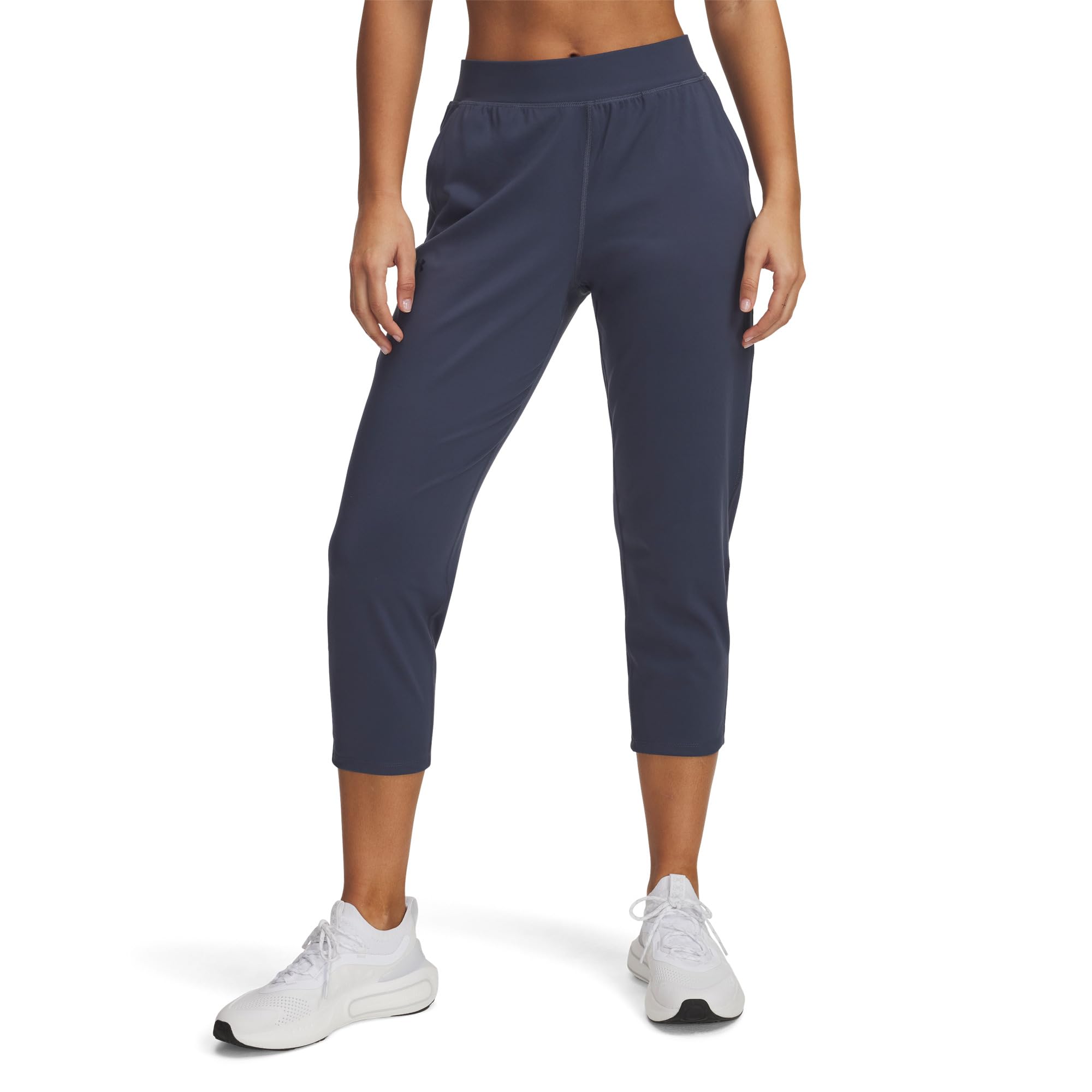 

Брюки Under Armour Motion Crop Pants, цвет Downpour Gray/Midnight Navy
