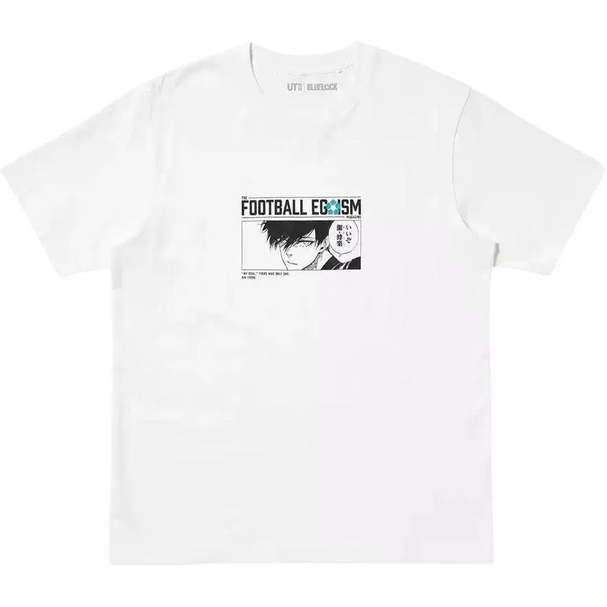 Футболка Uniqlo x LANSEJIANYU LIANMINGKUAN белая