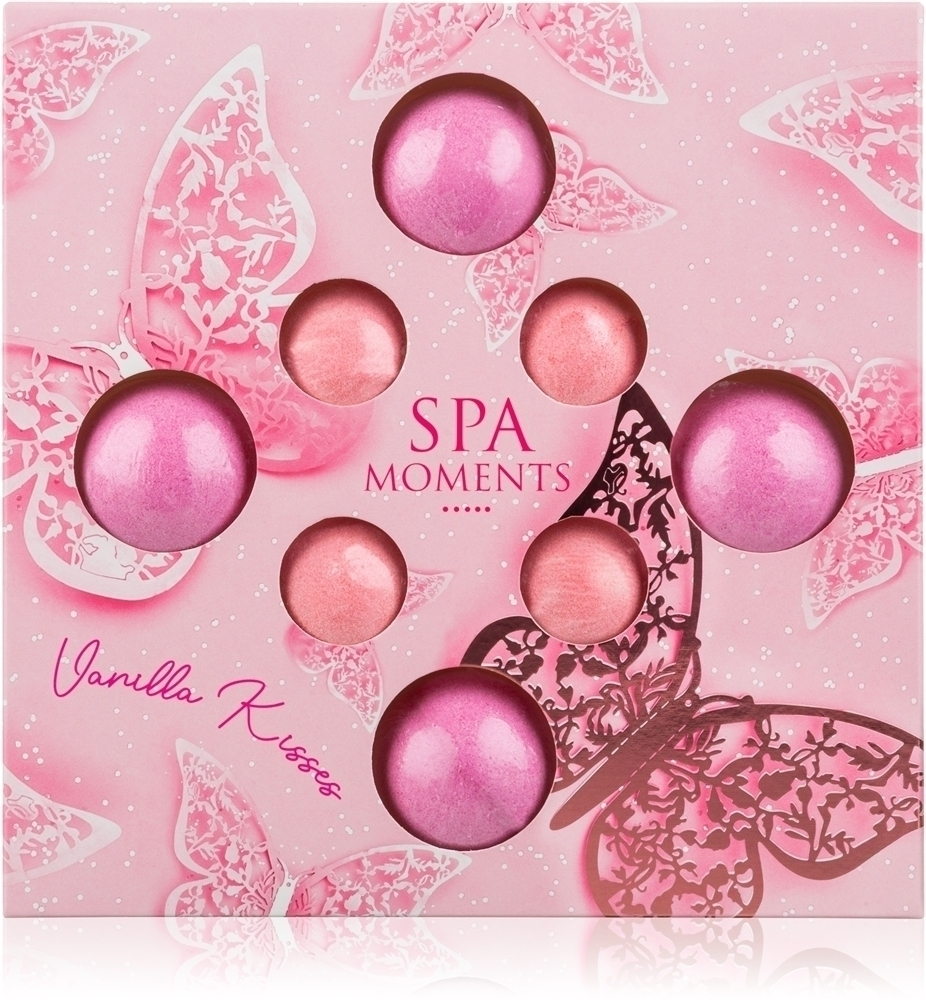 

«Ванильные поцелуи» шипучие пены для ванны Spa Moments, 8 шт