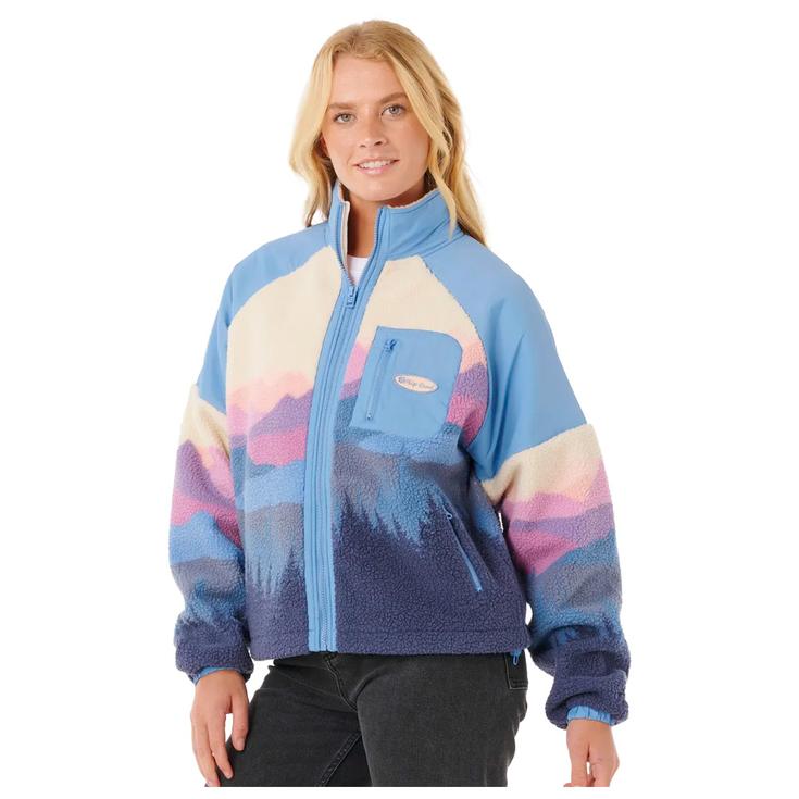 

Флисовая куртка Oceanic Anti Series с застежкой-молнией Polar Multico - S Rip Curl