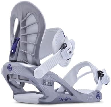 

Крепления для сноуборда K2 Charm - женские - серебристые - маленькие, Серый, Крепления для сноуборда K2 Charm - женские - серебристые - маленькие