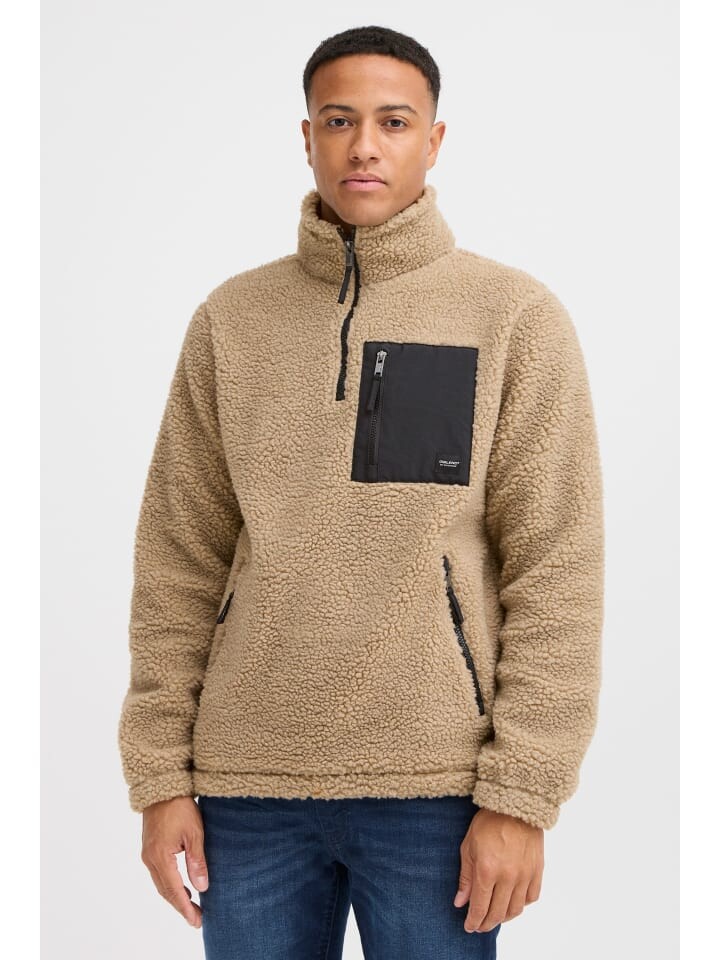 

Переходная куртка BLEND Fellimitatjacke BHMTOTTO 21301303ME lässiger Troyer, цвет Teddy-Optik in