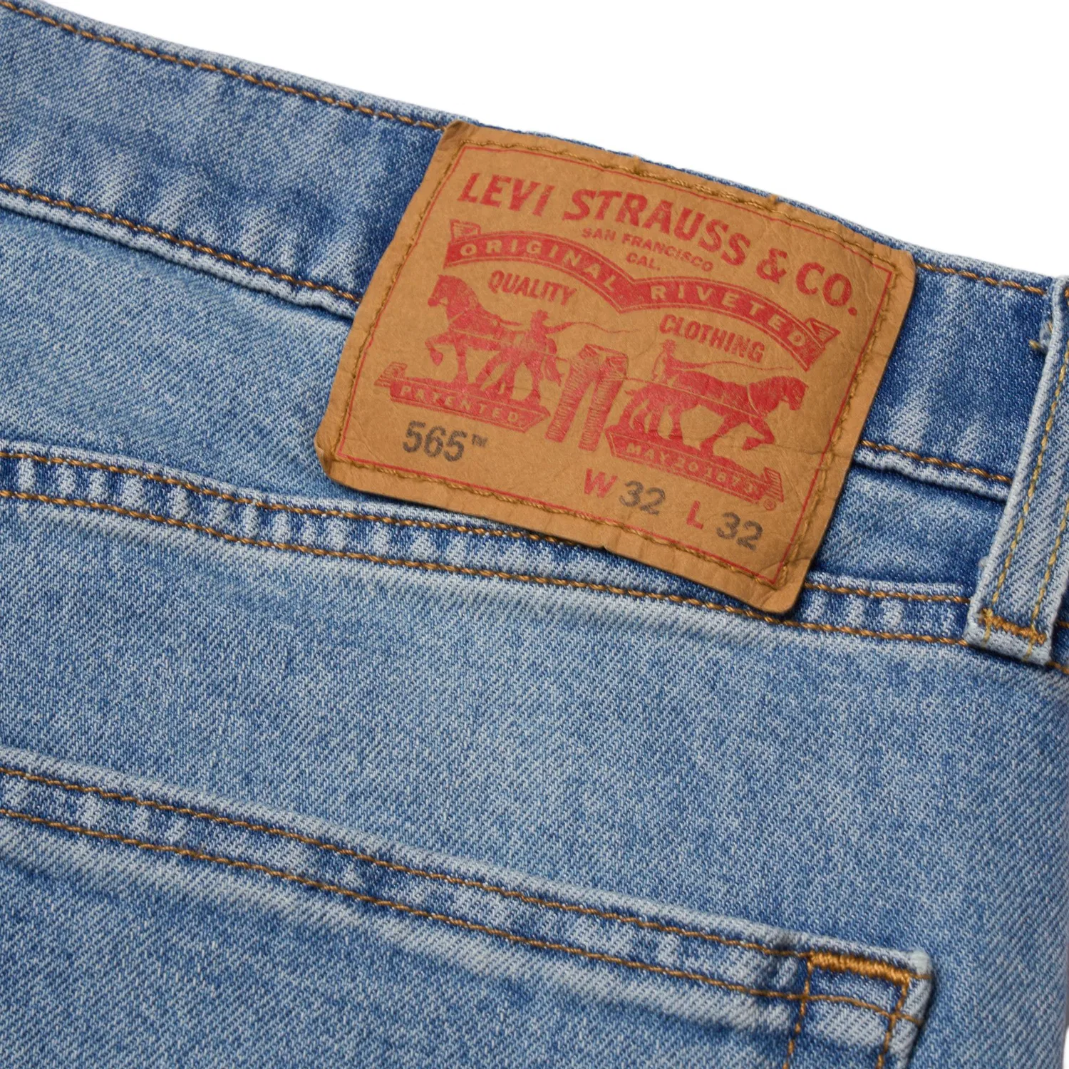 Джинсы Ice Cool Series мужские синие moderate straight fit Levis, Blue — фото 4
