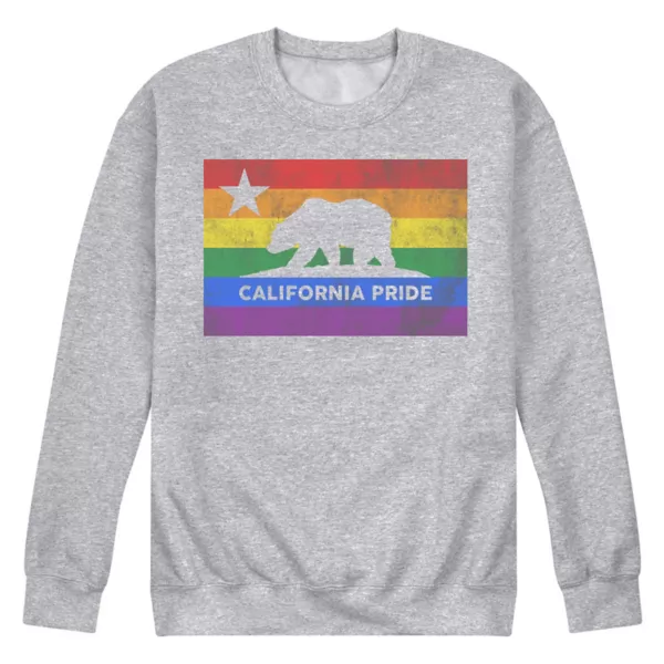 

Мужская флисовая толстовка California Pride Licensed Character, серый