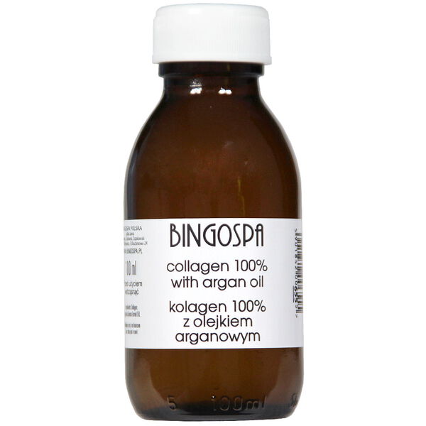 

Коллаген 100% с аргановым маслом для ухода за лицом, 100 мл Bingospa