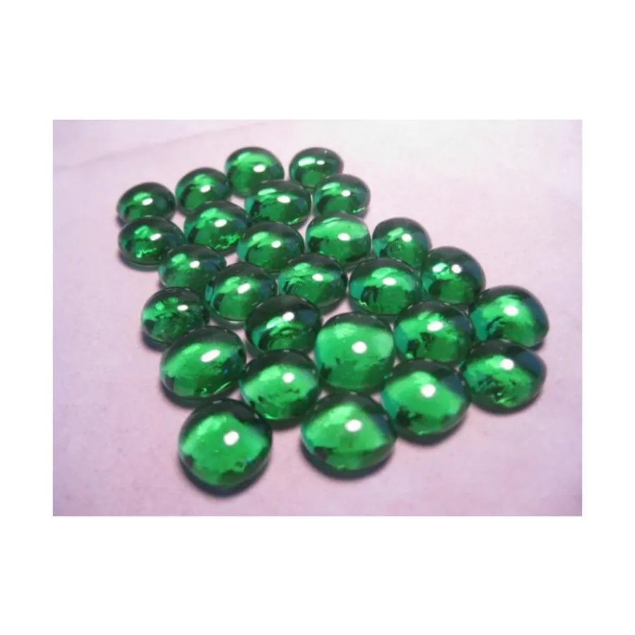 

Светло-зеленый (40), Glass Gaming Stones (Chessex)