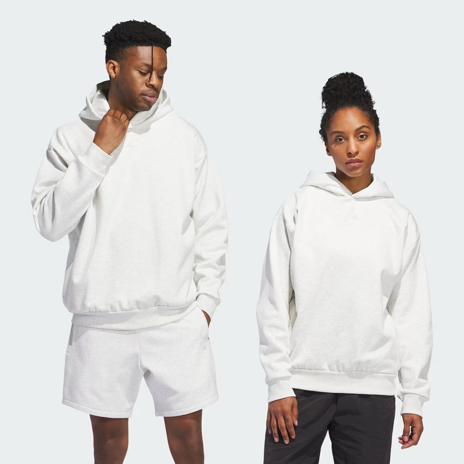 

Баскетбольная толстовка Adidas, цвет Grey One Mel