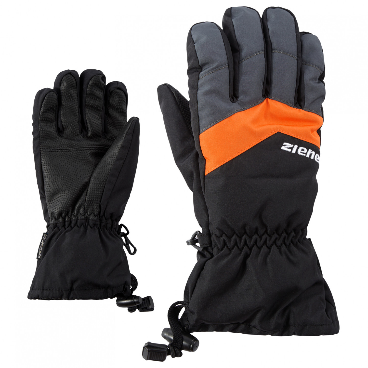 

Перчатки Ziener Lett AS Glove Junior, цвет Black/Graphite