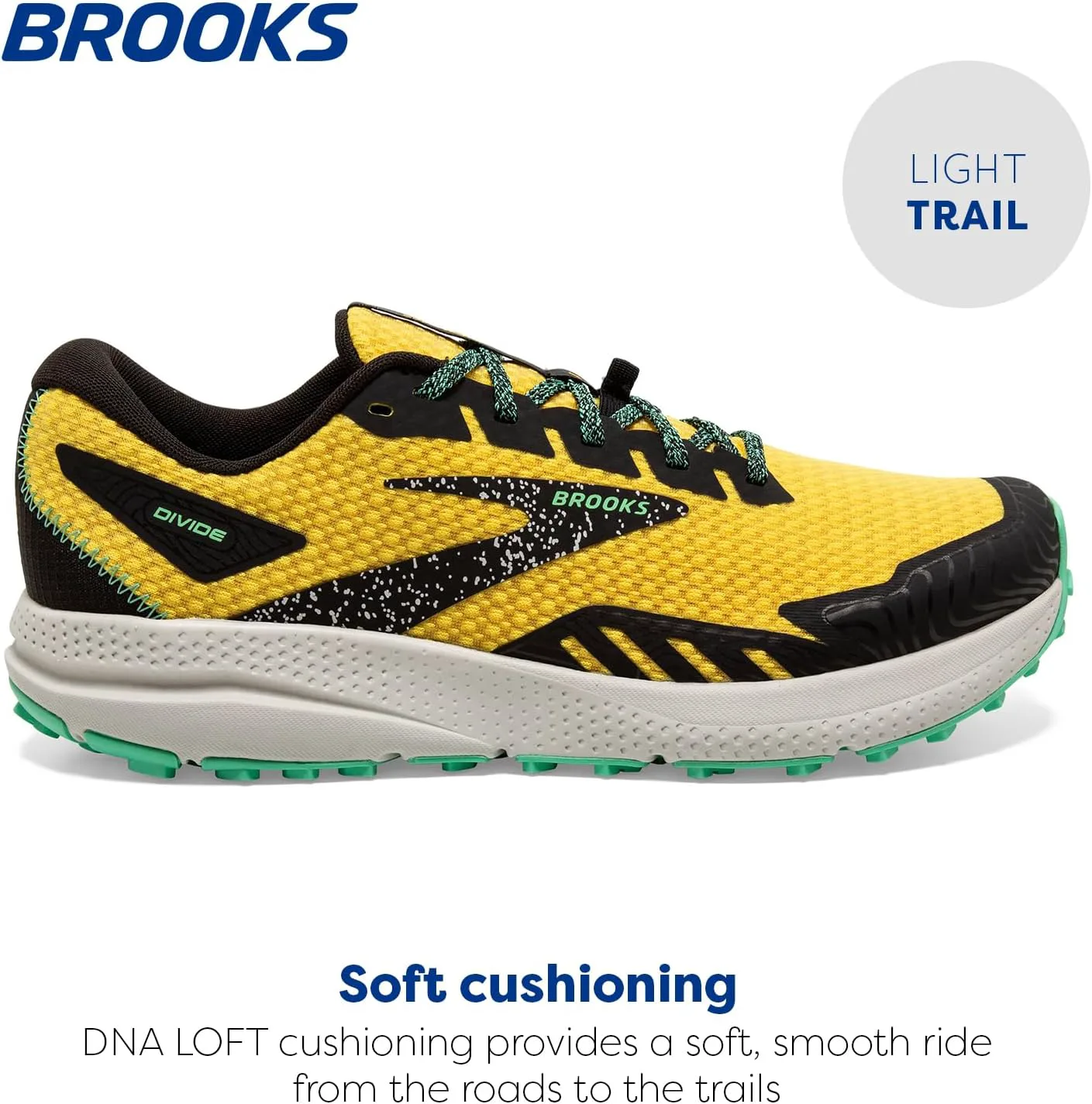 

Мужские кроссовки для трейлраннинга Brooks Divide 4, черный