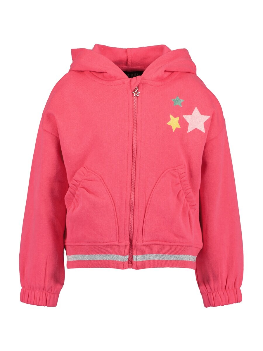 

Худи BLUE SEVEN Zip-Up Hoodie, цвет Pink/Pink