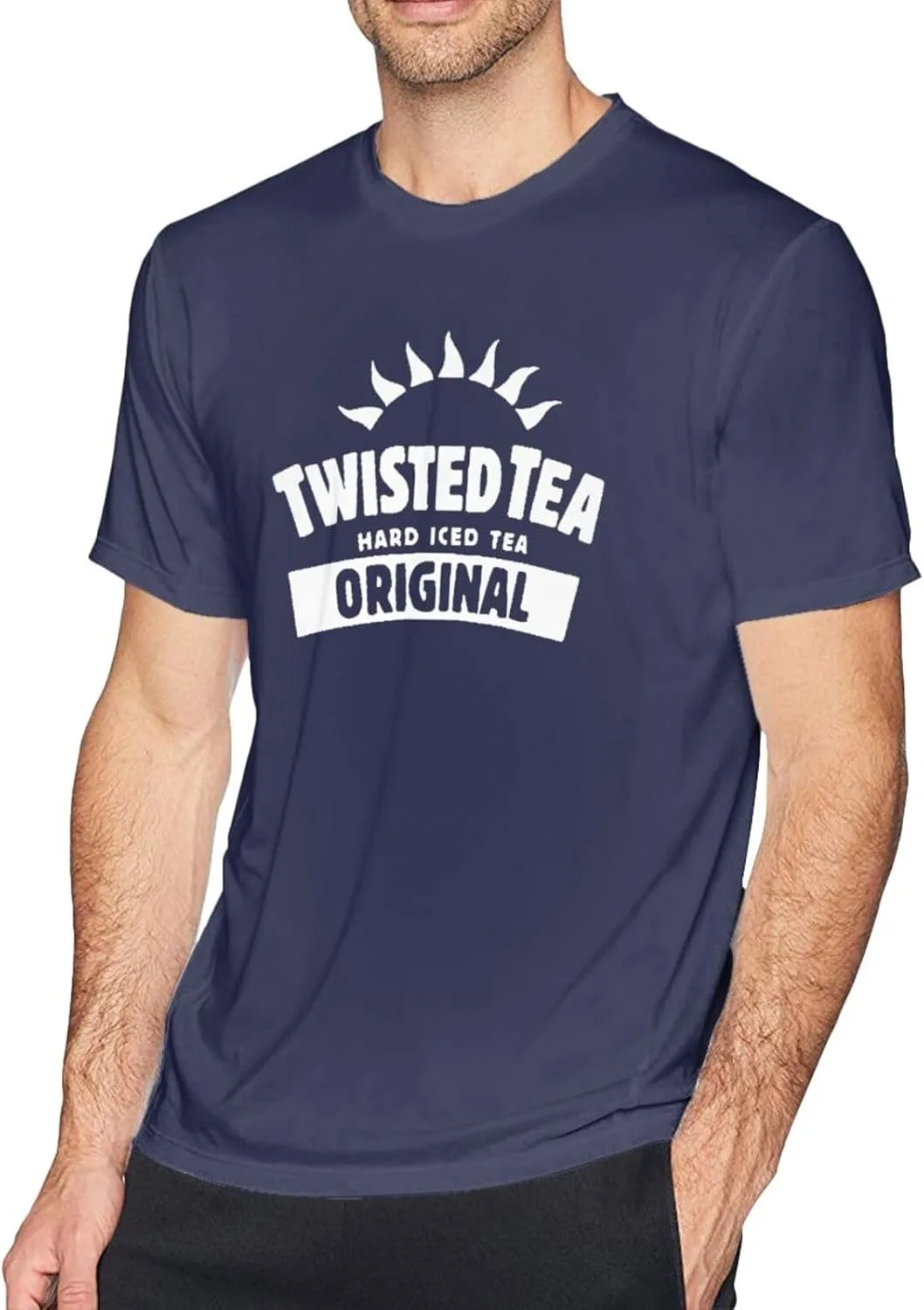 

Футболка Funny T-Shirts Casual с коротким рукавом и круглым вырезом для мужчин, черная ZHYSQY