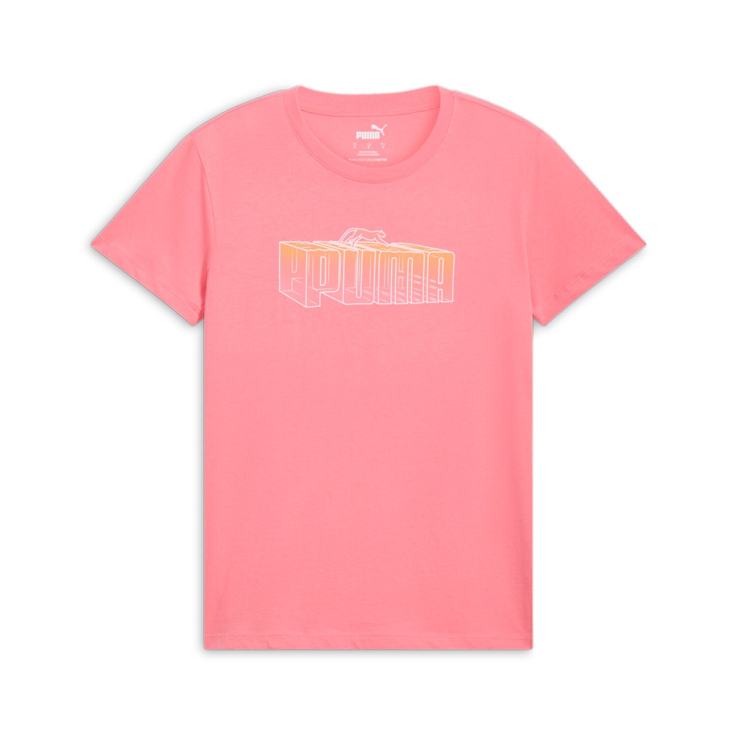 

Новинка женской футболки PUMA Fade Out, цвет Passionfruit