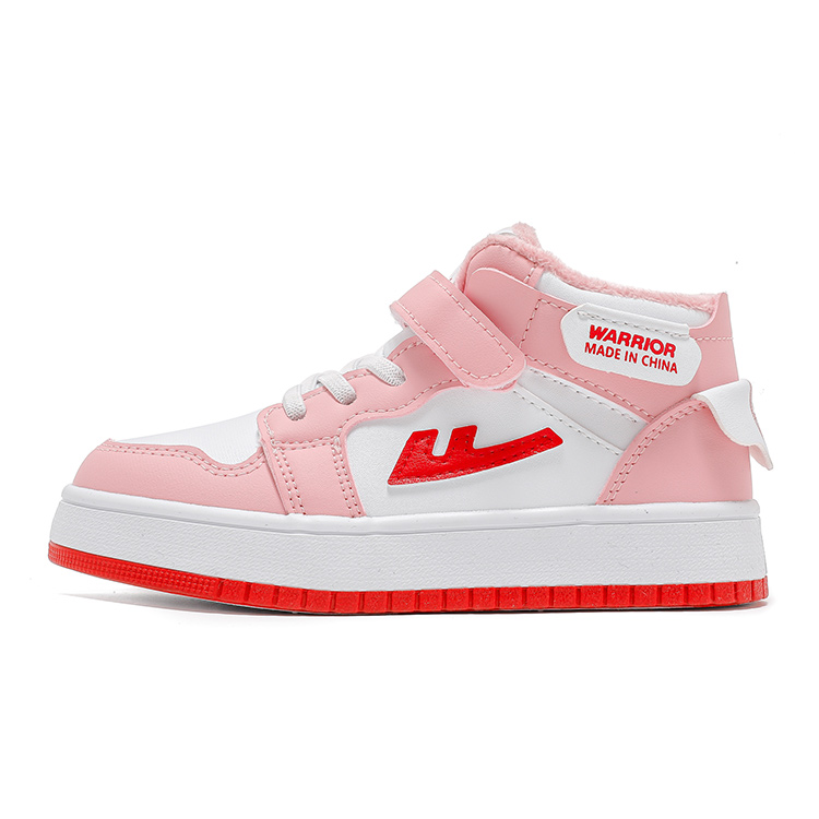 

Warrior Теплые детские скейтбординговые кроссовки, белый/черный/зеленый (с флисовой подкладкой)