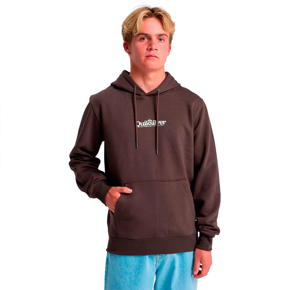 

Худи Quiksilver Screen Fineline, коричневый