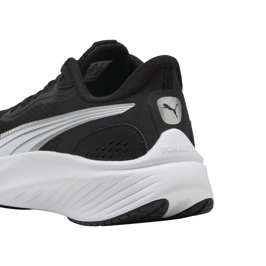Детские кроссовки для дома PUMA Pounce Lite Jr 401512 01, черно-белые — фото 4