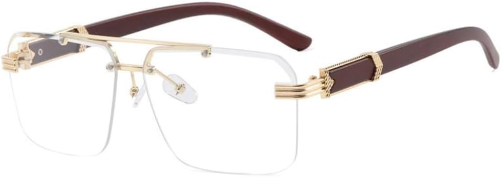 

Модные большие солнцезащитные очки для мужчин и женщин, без оправы, с закругленными краями, модные очки с леопардовым принтом, защита от УФ-излучения UV400 HHZZYVY, D02-c5