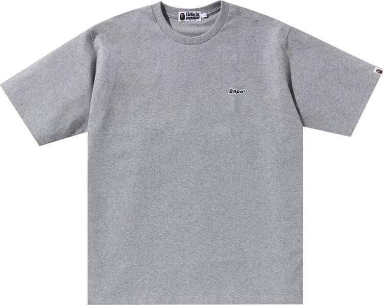 

Футболка BAPE One Point Relaxed Fit 'Grey', серый