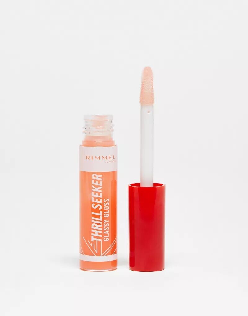 

Rimmel London – Thrill Seeker Glassy Gloss – Блеск для губ – 250 персиковых оттенков, Оранжевый, Rimmel London – Thrill Seeker Glassy Gloss – Блеск для губ – 250 персиковых оттенков