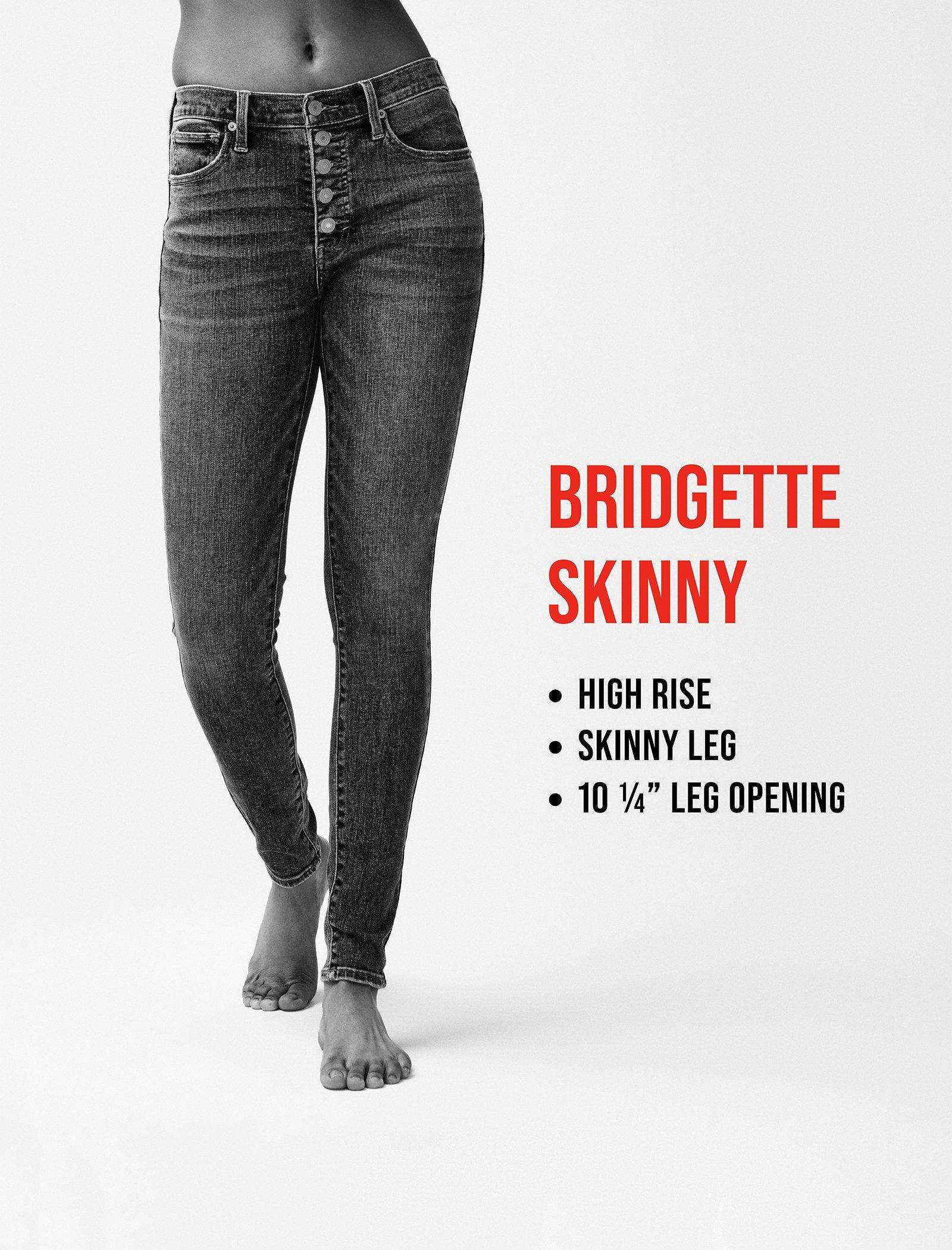 

Женские обтягивающие кожаные брюки Lucky Brand Bridgette с высокой посадкой, черный
