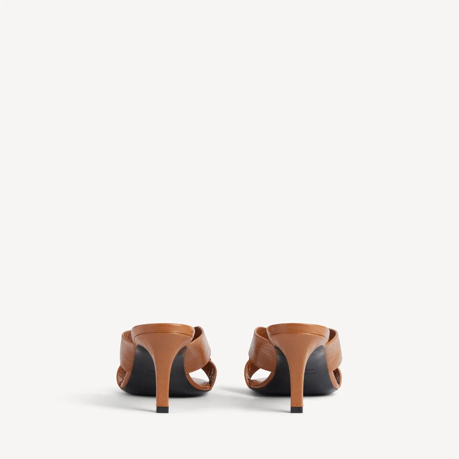 Женские сандалии City цвета Camel BALENCIAGA, коричневый — фото 3