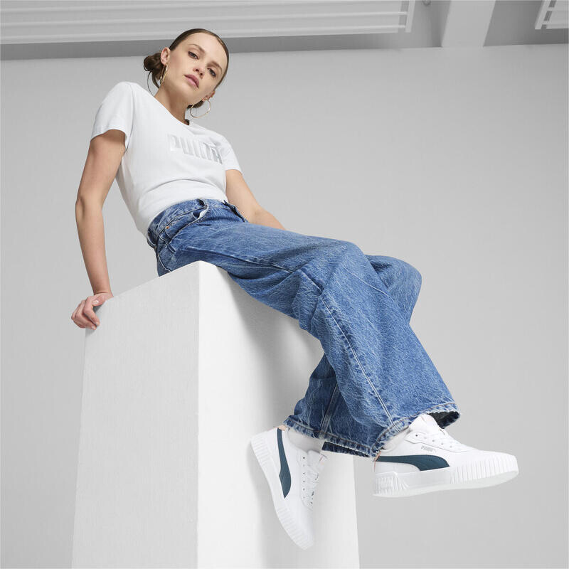 Кроссовки Puma, цвет weiss/grau/rosa — фото 3