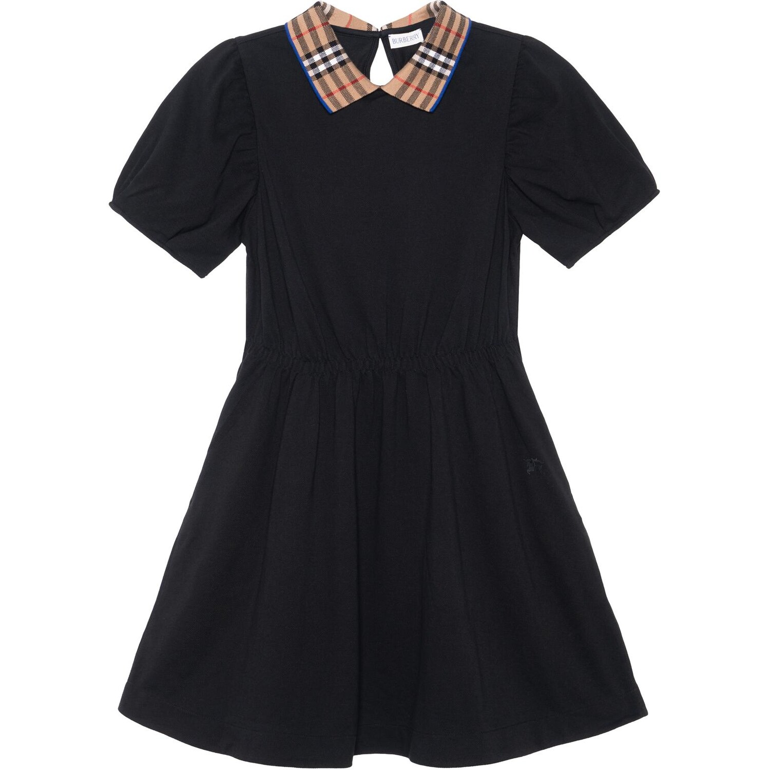 

Детское платье Burberry Kids, цвет Black