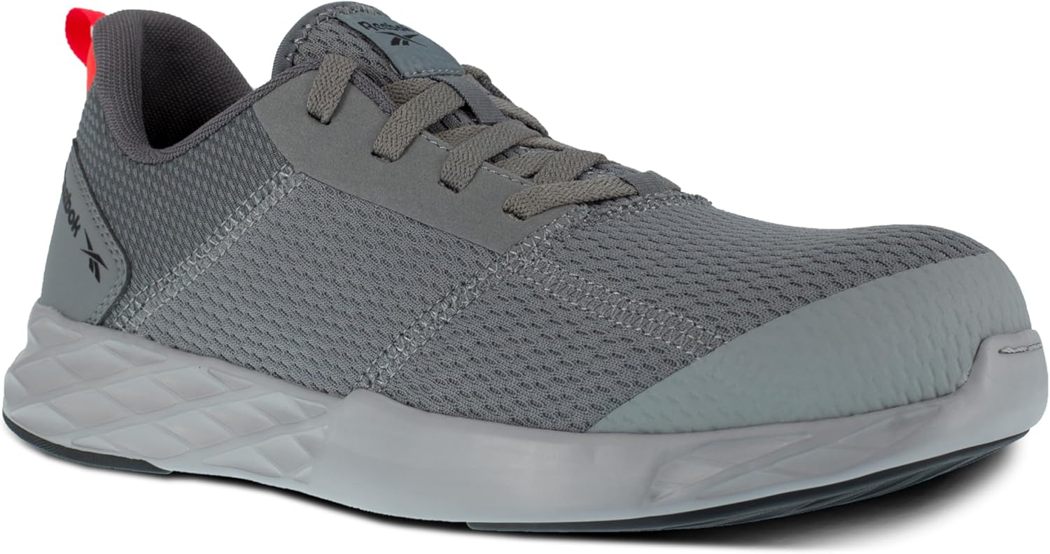 Мужские оксфорды Reebok Work Astroride Strike с композитным носком, серый — фото 2