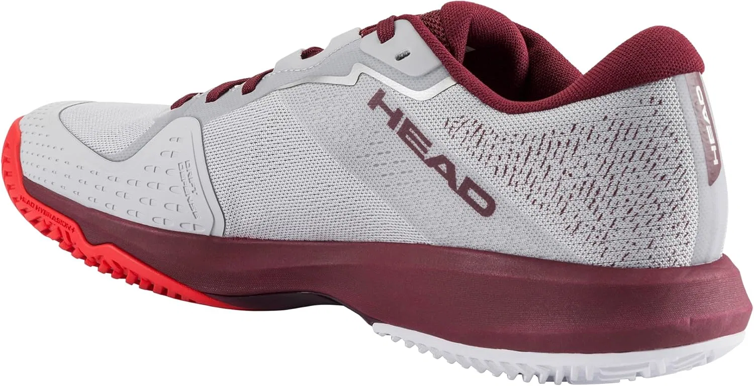 Кроссовки теннисные HEAD Sprint Evo 4.0, Light Grey/Red — фото 3