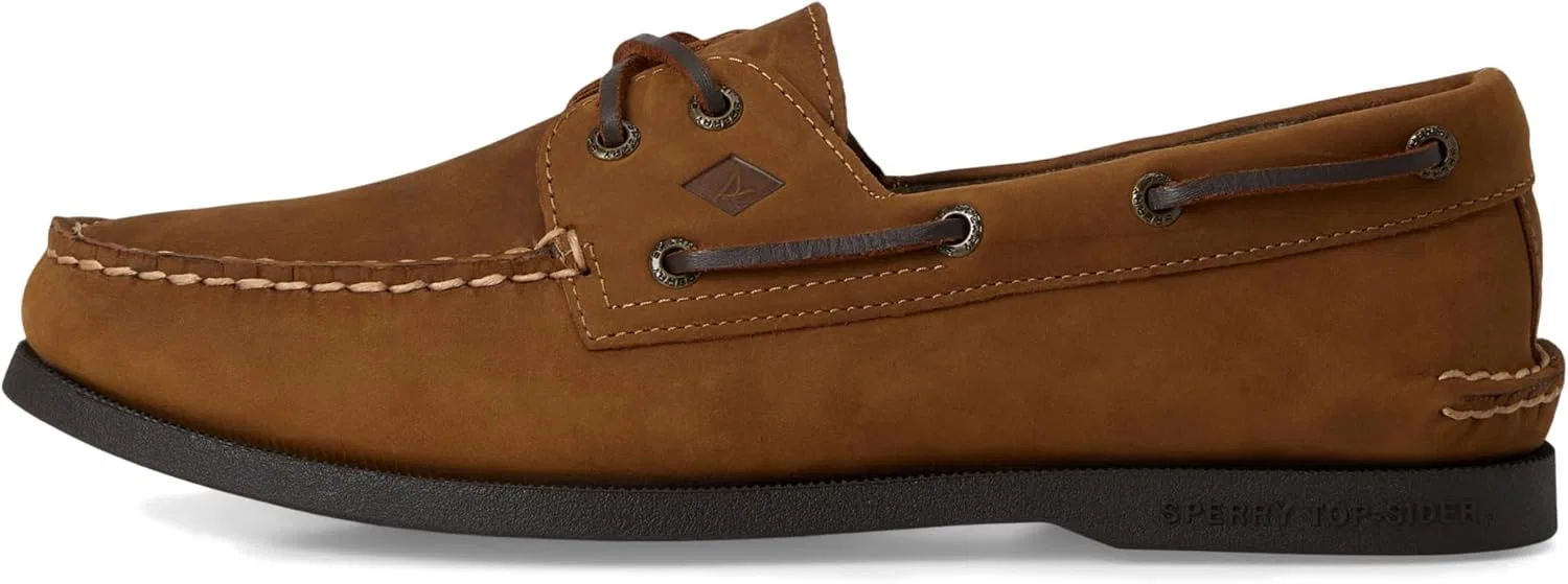 Мокасины мужские Sperry Authentic Original 2-Eye, замша коричневый — фото 4