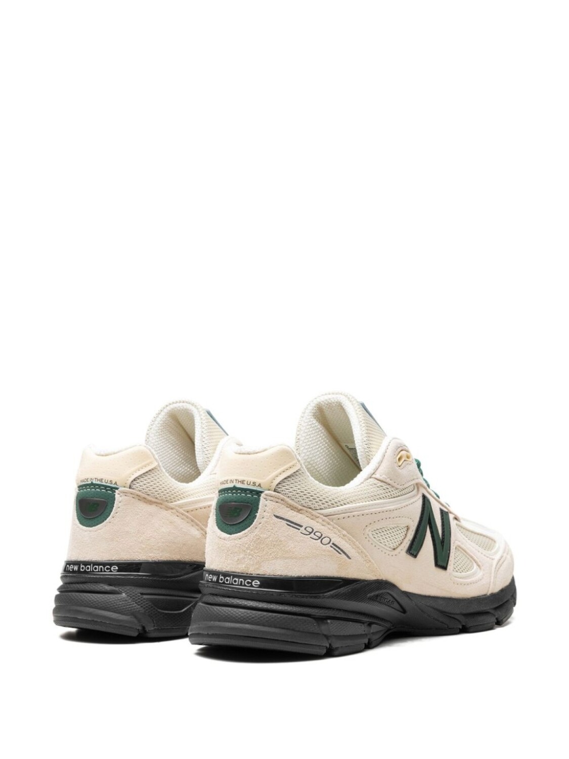 New Balance кроссовки 990 на шнуровке, нейтральный цвет — фото 3
