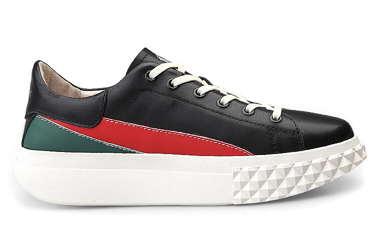 Туфли женские повседневные Women's Casual Shoes Women's Low-Top Beck, черный — фото 2