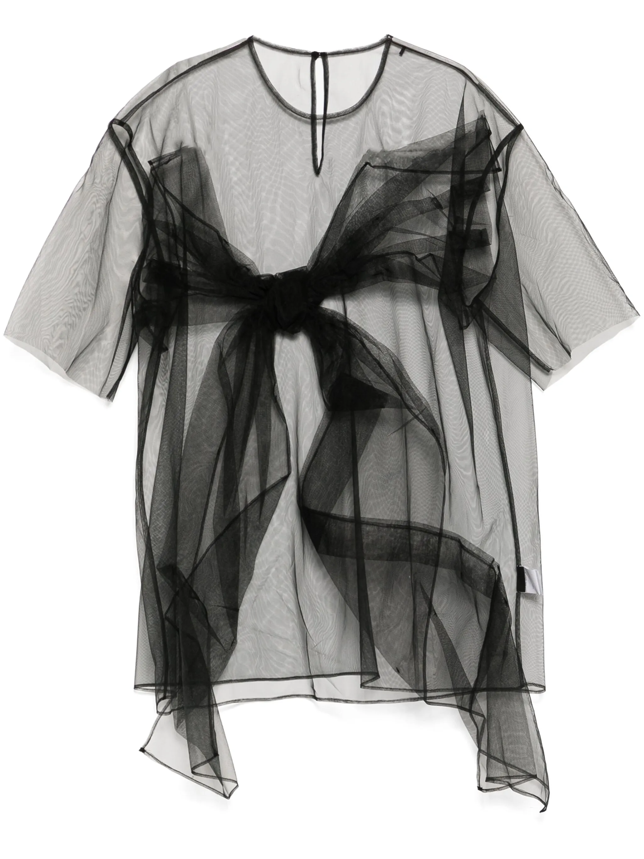 

Футболка оверсайз с бантом Jnby, черный